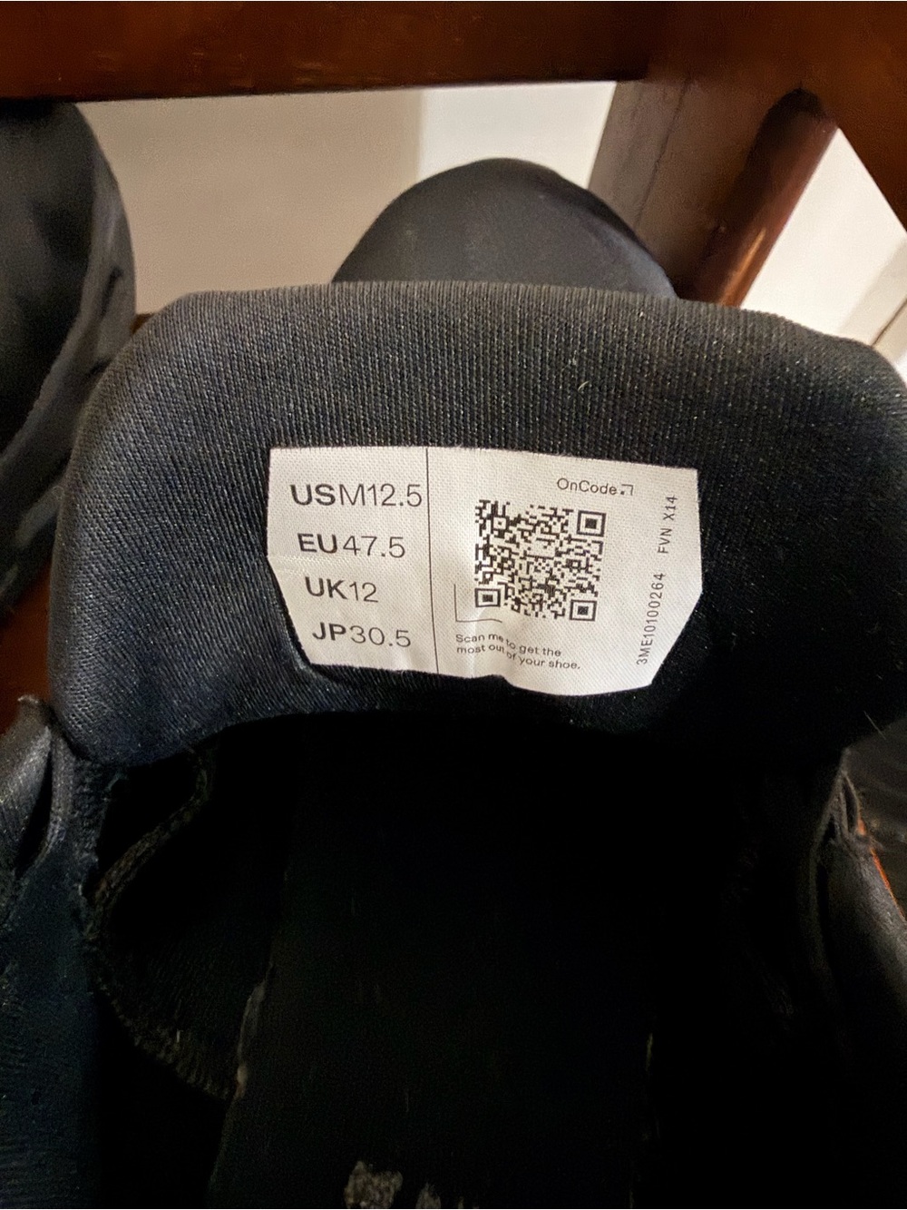 On Running Men's Black Athletic CloudTec Sneakers - Picture 5 of 6